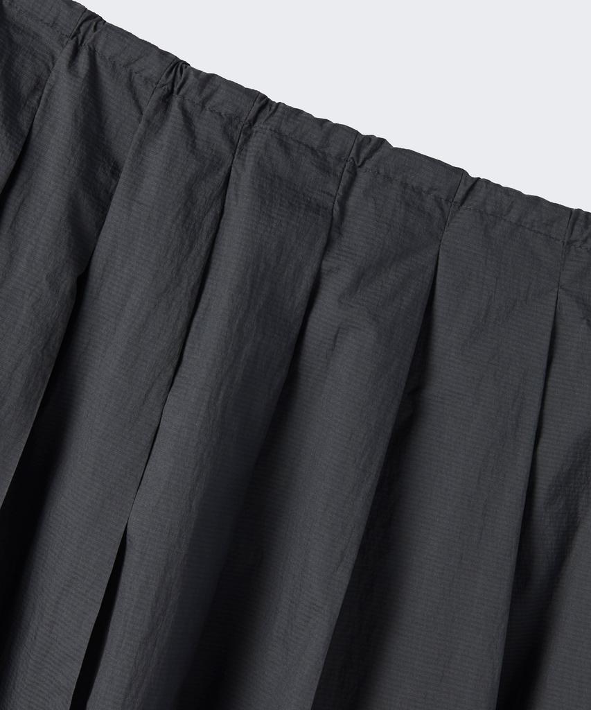 Musinsa Standard Woman Women'S Sheer Nylon Pleated Long Skirt [Gray]