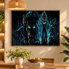 5D Diamond Painting Dragon Ball Vegeta DIY Full Drill Diamond Art Kit Home Decoration
