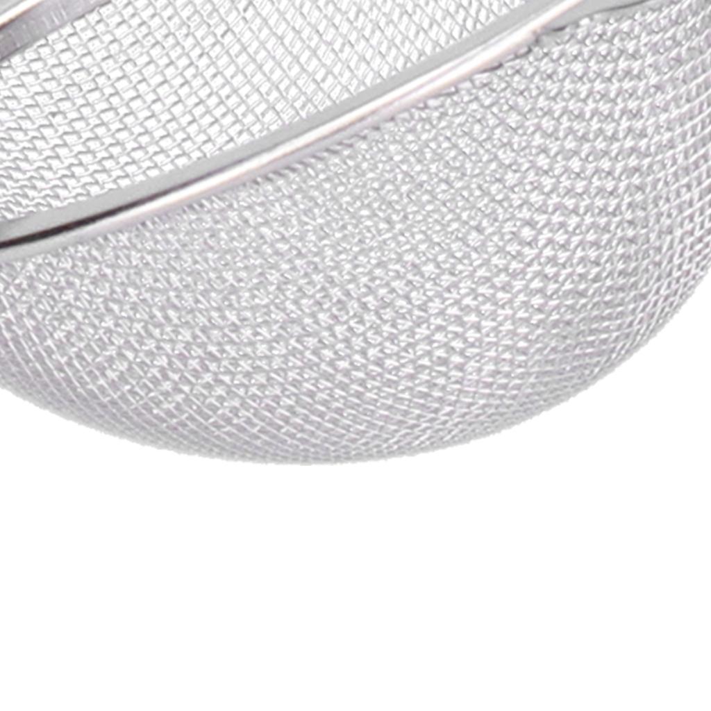 Stainless Steel Tea Strainer Loose Leaf Tea Infuser Filter Double Ear Kitchen Gadget