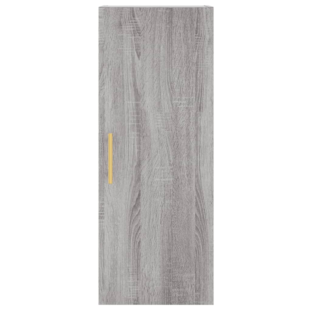 Highboard Gray Sonoma 34.5 x 34 x 180 cm Particleboard
