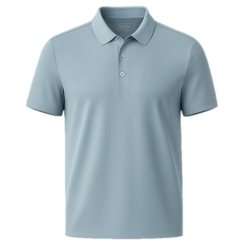 

Youngor Men s Short-Sleeve Polo Shirt M