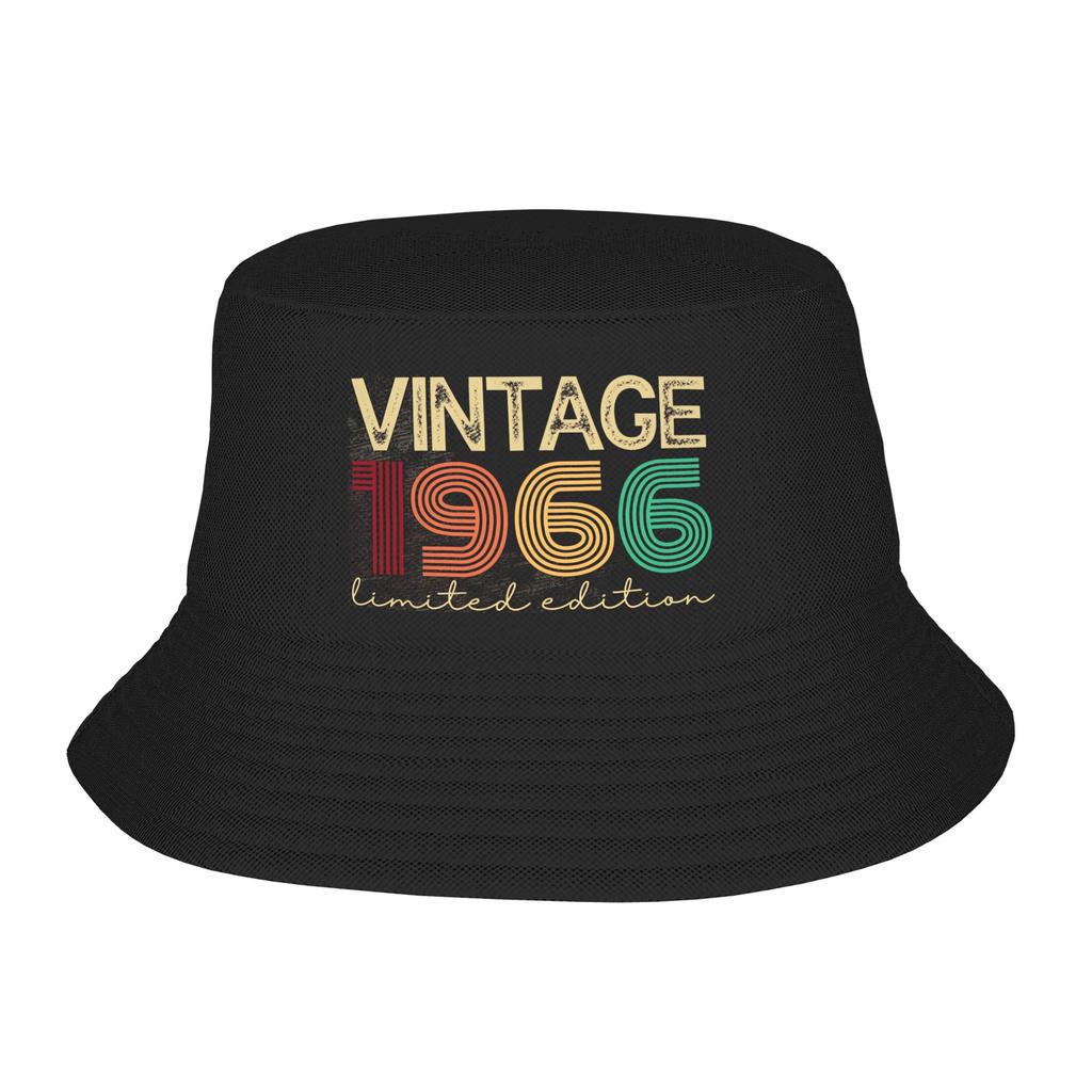 th Birthday Gifts Year Old Vintage Best of Bucket Hats for Unisex Summer Travel Sun Hats for Vacation Caps