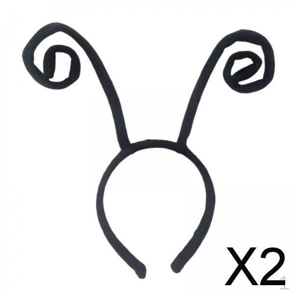 

2x Аксессуары для обруча для волос Антенны Головной убор для аниме косплея Вечеринка Сувенир Фестиваль