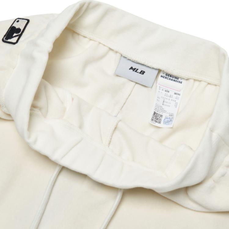 New MLB FW21 Sports Pants Unisex White 3ATP00314-50CRS