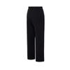 Adidas Loose Comfortable Fleece Lined Knitted Sports Pants Women Bottoms Black JX9407