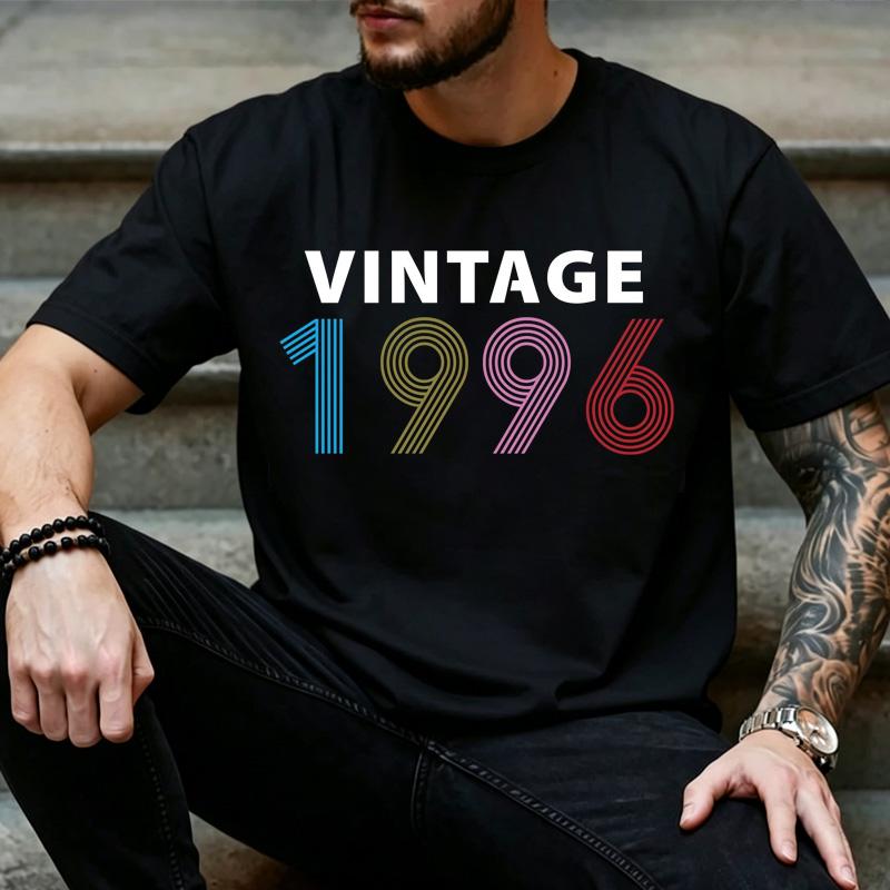 Legend Since 1996 Cursive Script Curve Tail Graphic T Shirt Unisex Unisex Unisex 30th Birthday Retro Casual Gift Tee