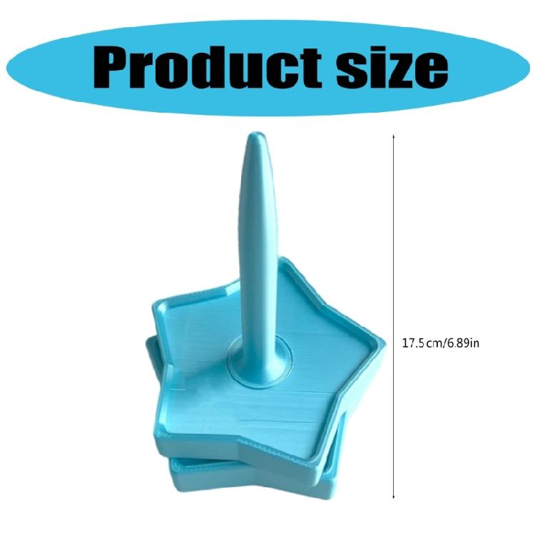 Yarn Spinners Yarn Holder Easy to Use Vertical Spins Stand Yarn Dispenser Knitting Supplies