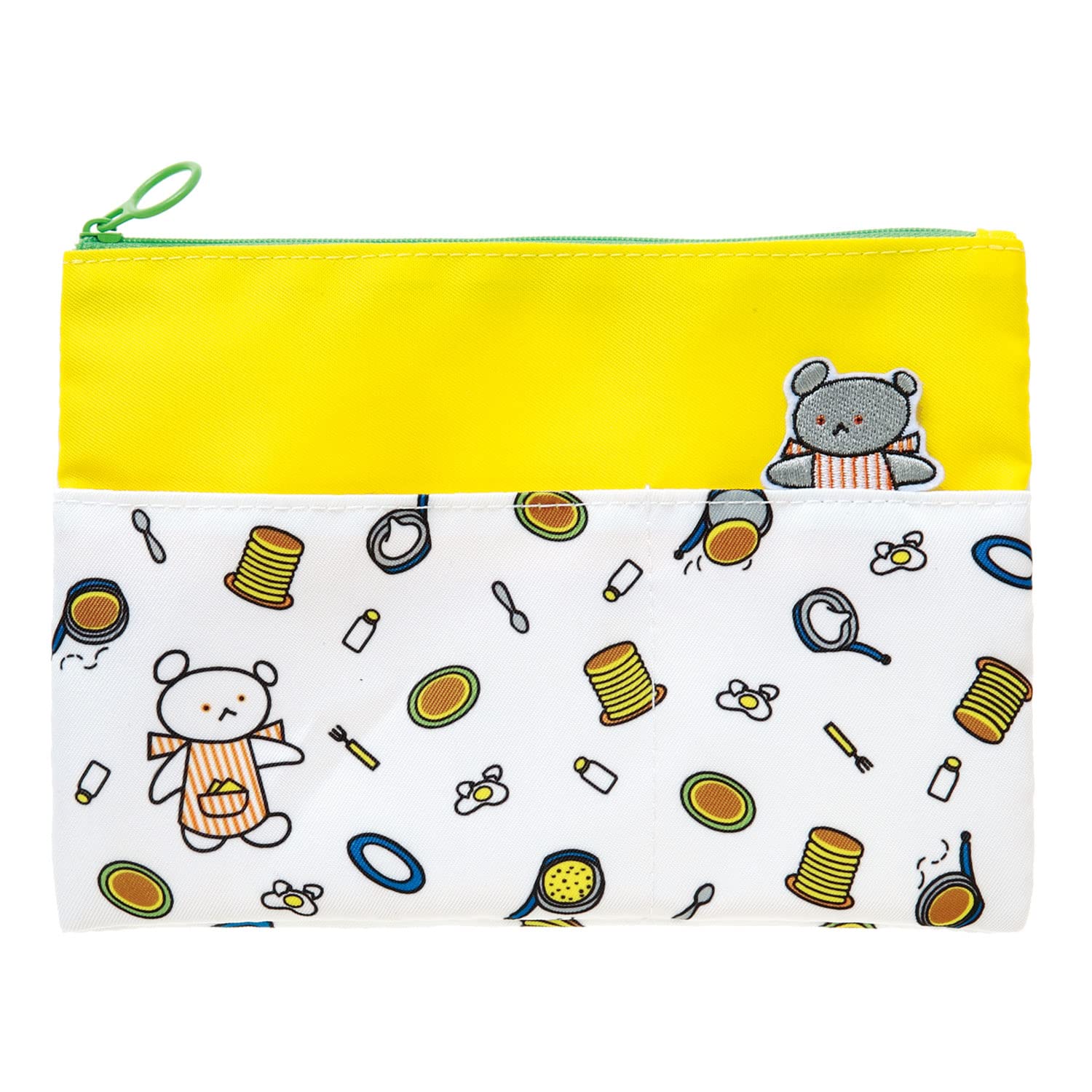 

Gakken Stayful Little Bear Picture Book Pouch Flat Pouch Polar Hot Pouch Slim Yellow F20050 Bear s