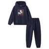 Balabala Kids' Spring/Autumn Hooded Two-Piece Set