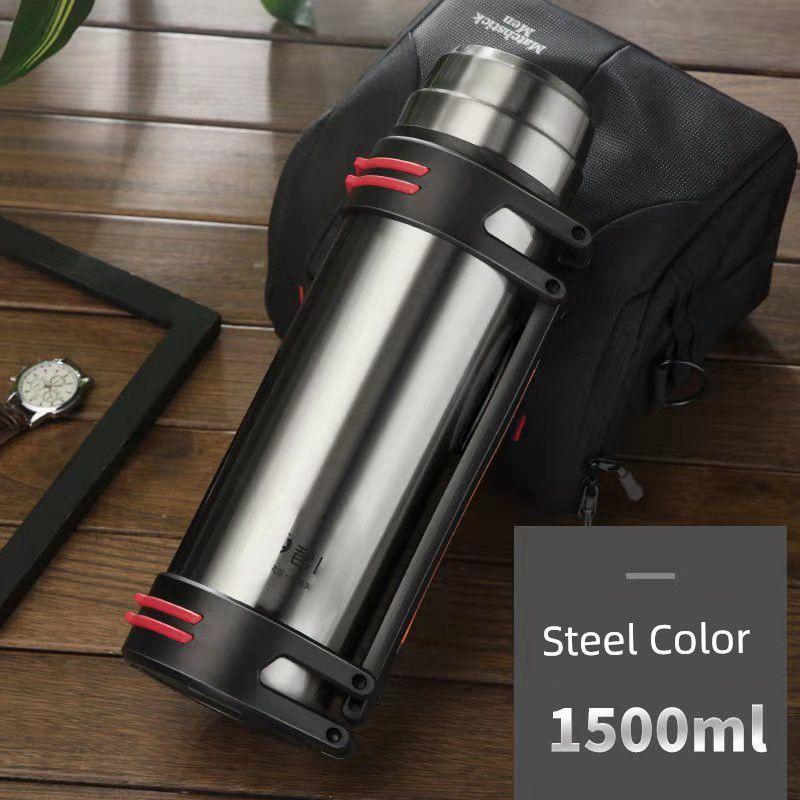 Extra Large Capacity Vacuum Cup Portable 4000Ml Water Cup 5000 Ml Summer Vacuum Cup Outdoor Large Water Kettle