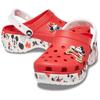 Crocs Mickey Comfortable and Versatile Hole Shoes Women’s Red