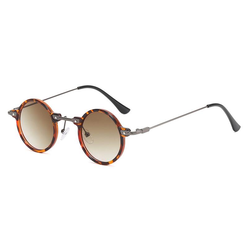 Small Frame Round Personality Hip Hop Sunglasses Retro Sunglasses Sunglasses
