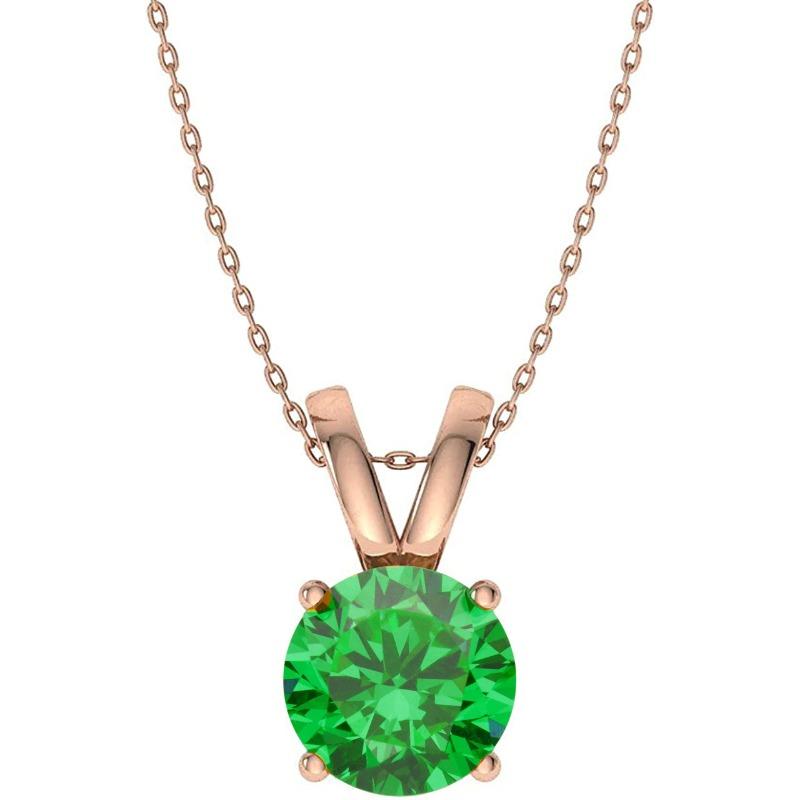 S925 Sterling Silver December Birthstone 12 Color Birthstone Necklace Women'S Pendant