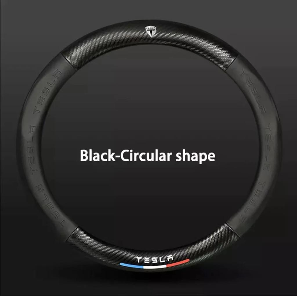 ALC1 Car Steering Wheel Cover For Tesla Model 3 S Y X Roadster 2019-2025 Auto interior Steering Wheel Accessories