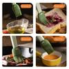 Food Grade Oil Brush Silicone Camping Accessories Durable Kitchen Cooking Tool