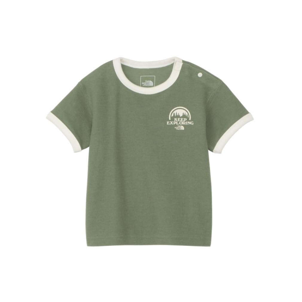 

The North Face B Latch Pile Ringer Футболка с коротким рукавом, Зеленая, Размер 80