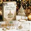 Juegos de Decoraciones Colgantes Navideñas Kit de Adorno de Cuentas para Árbol de Navidad DIY, Juego de Manualidades con Cuentas 3D, Regalos de Manualidades para Aficionados Hecho Fácil para Principiantes con
