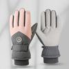 [Warm Ski Gloves] Winter Warm Touchscreen Gloves Thickened Windproof Cold-Resistant Outdoor Sports Cycling Hiking Gloves, High-Quality Couple Gloves
