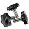 5/10pcs Star Shape Head Hand Knob Screws Bolt M4 M5 M6 M8 M10 M12 Plastic Thread Clamping Thumb Handle Machine Screw Bolts