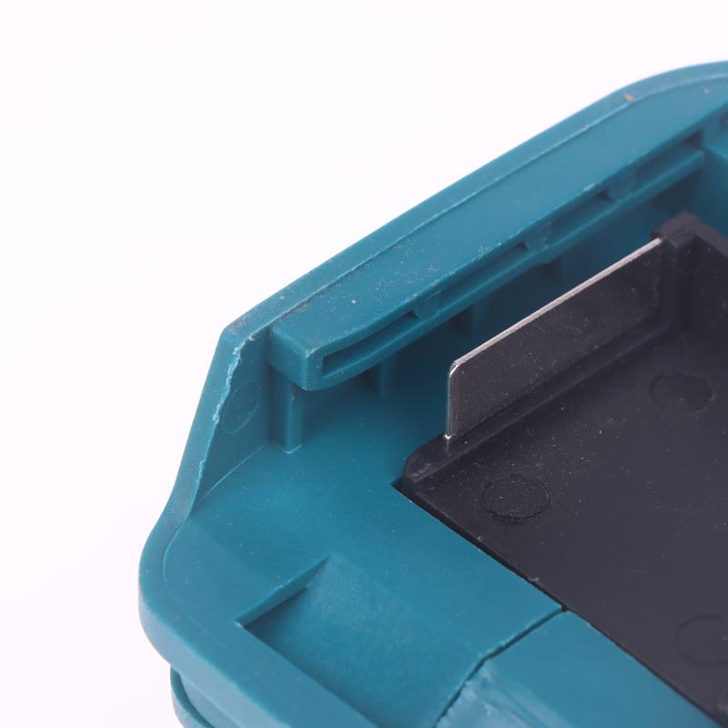 1 Piece Portable Adapter For Makita Bl1830 Bl1430 Bl1850 14.4V/18V Li-Ion Battery Usb+Type-C Converter With Led Light