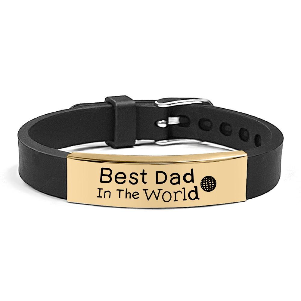 Stainless Steel Family Bracelets Father's Day Gifts Bracelet for Father Father Gifts