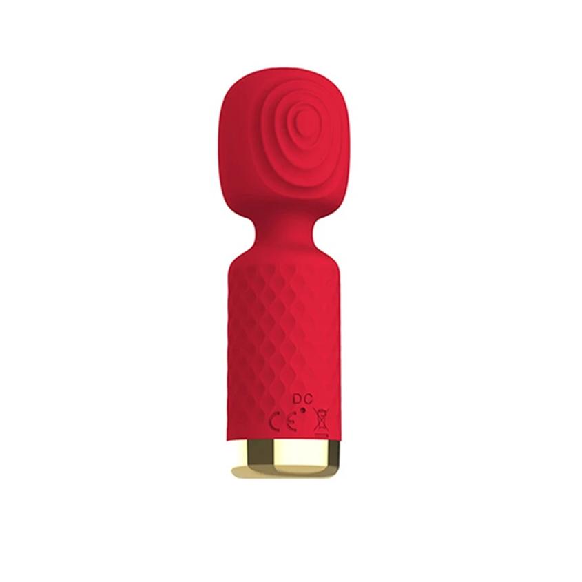 Pink 10 Frequency AV Stick Vibrator for Women Clitoral Stimulation G Spot Massager Adult Sexy Toy Pro Masturbator