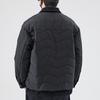Men's Short Two-Piece Faux Layer Cotton Coat - Turn-Down Collar, Autumn/Winter 2025, Trendy Thin Padded Jacket.