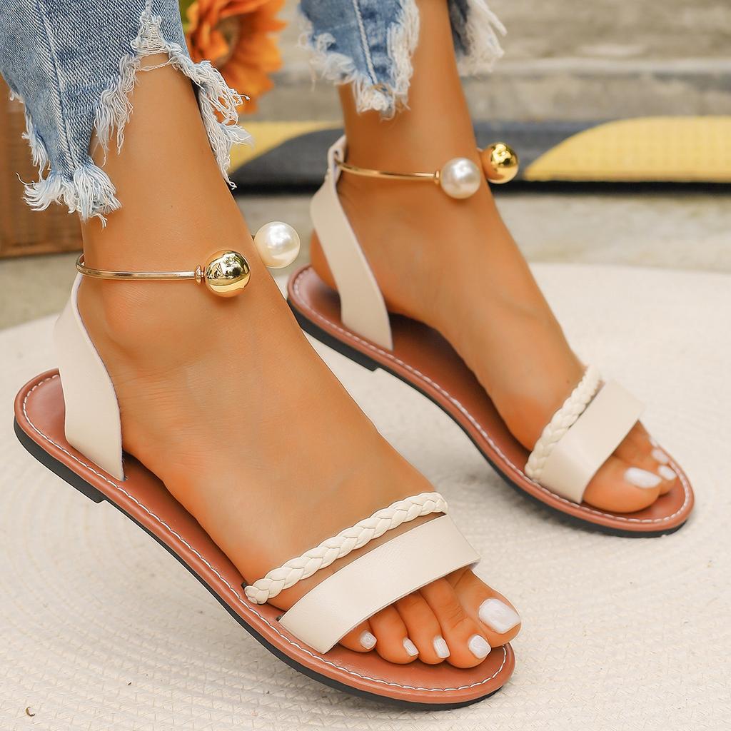 New Summer Women's Shoes Flat Sandals Female Open-Toe Shoes Women
