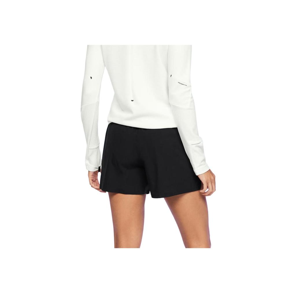On Essential Solid Color Breathable Mid-Rise Skin-Friendly Sports Shorts Women shorts Black 1WE11830553