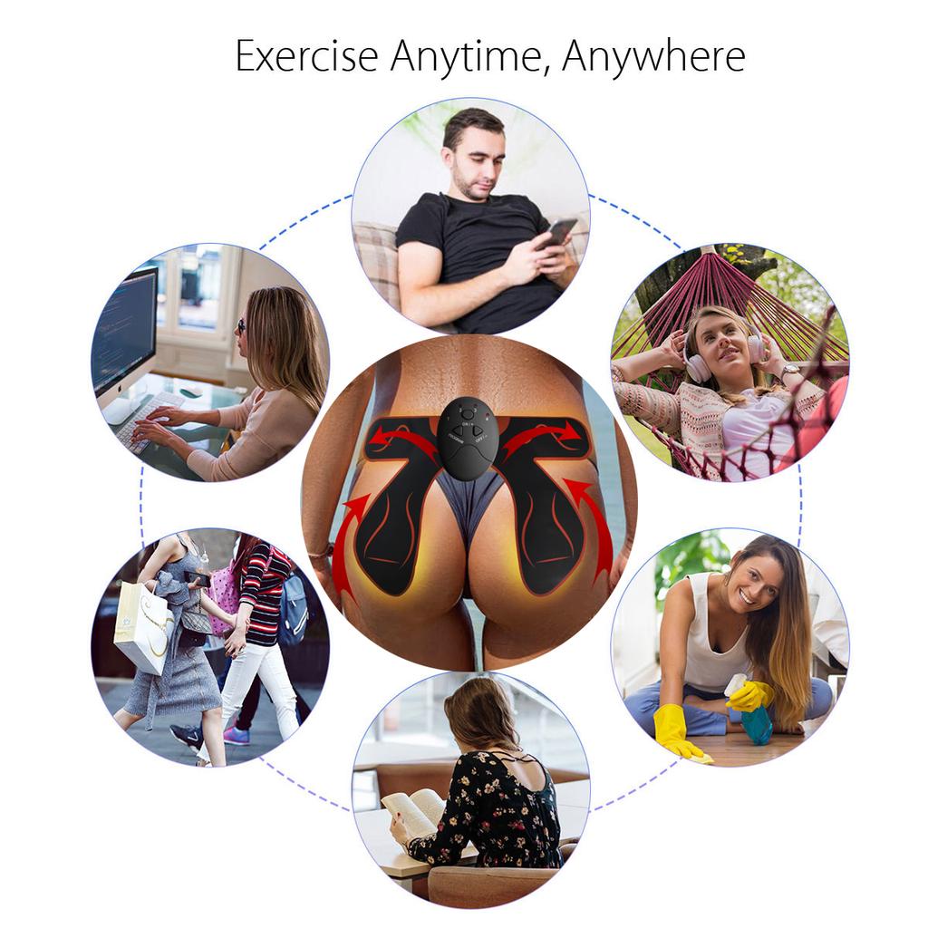Smart Muscle Trainer Stimulator EMS Hip Buttocks Lifting Training ABS Machine YF