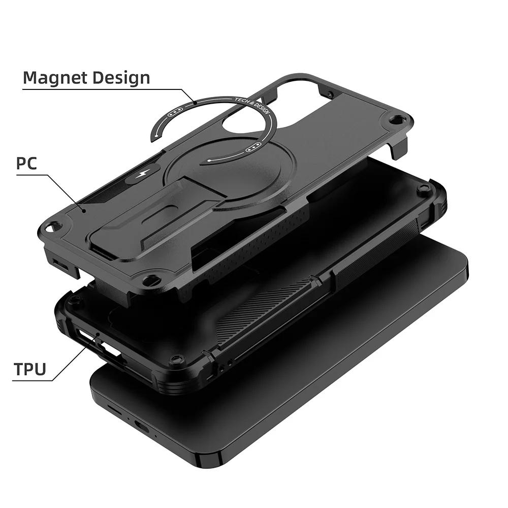 Shockproof Anti-Fall Heavy Duty Case for Samsung Galaxy A17 A56 5G A16 A55 A26 A36 A54 A35 A15 A14 S25 FE Ultra Edge S24 Plus