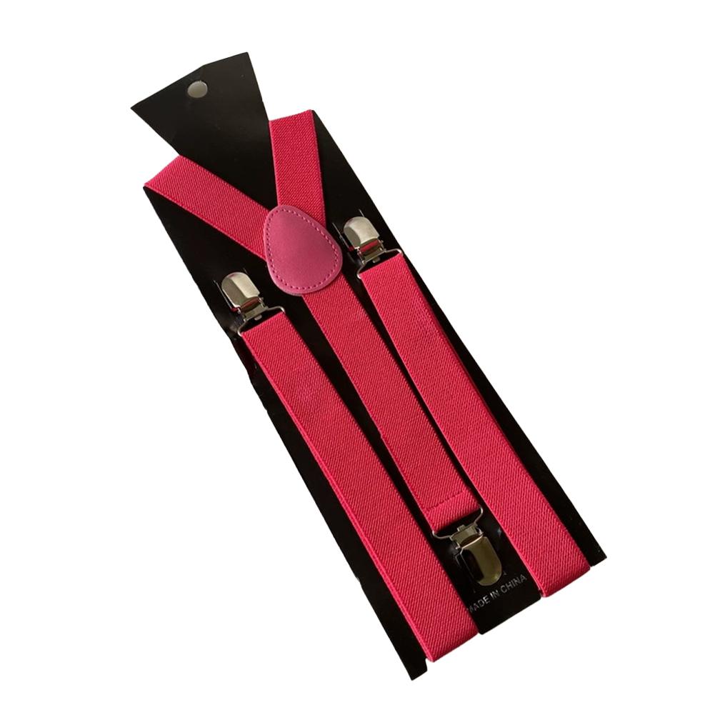 Suspenders For Men Pants Apparel Adult Suspender Man Shirt Dress Women Wedding Party Solid Colors Suit Skirt With Braces Straps