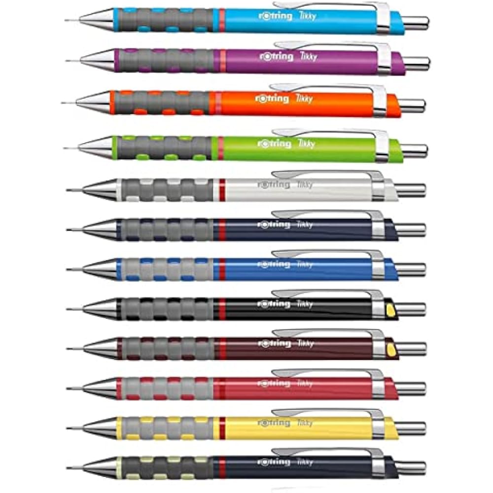 Rotling Mechanical Pencil Ticky 1904699 Red 0.5mm Regular Imported