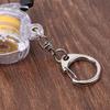 Key Chain Portable Anti-lost Steel Wire Retractable Fishing Reel Keyring for Fisherman