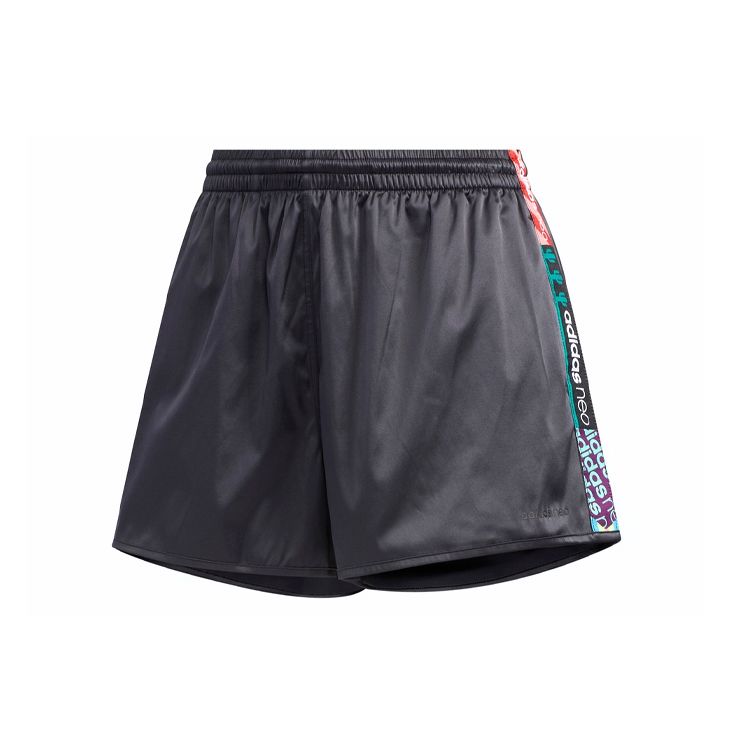 

Adidas Women Essentials Aeroready Moisture-Wicking Woven Training Shorts Black White FP7292 S