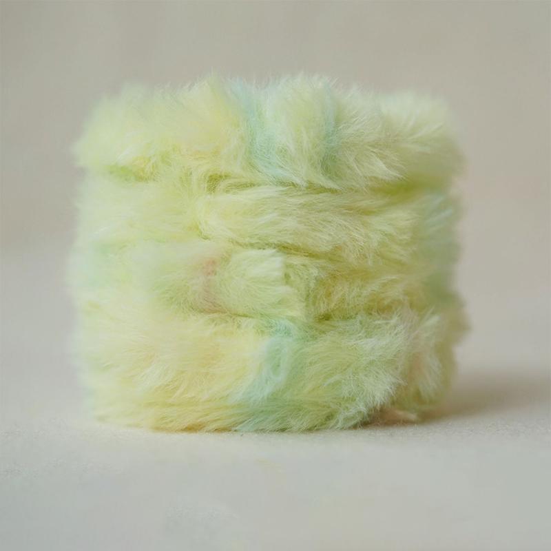 5Pcs 20mm Imitation Rabbit Hair Twist Stick For Gradient Color Plush Twist Stick DIY Fluffy Doll Gifts Crafts Materials