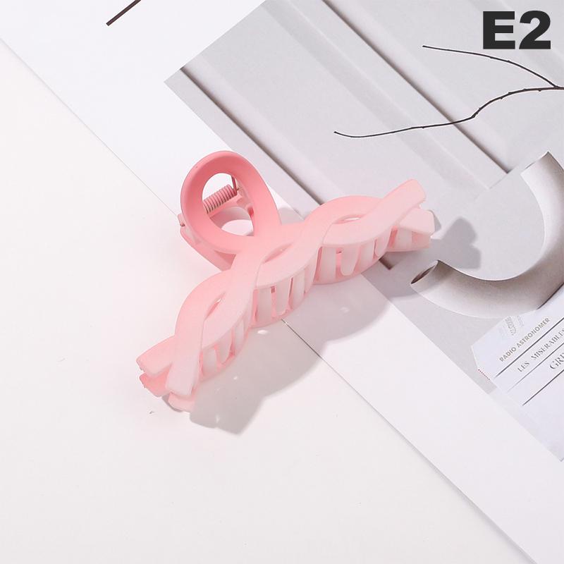 Cherry Blossom Hair Clip Frosted Grab Clip Fresh Versatile Shark Clip Pan Hair Grab Jewelry