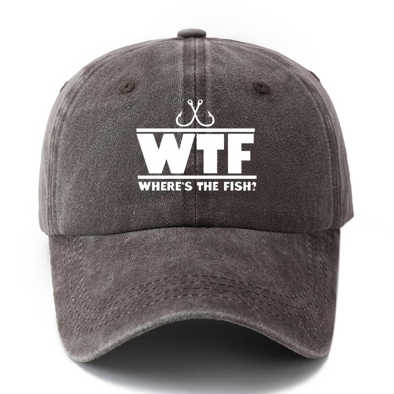 Letter printed baseball cap, Unisex's fishing cap, outdoor camping party, leisure fishing cap, cycling duckbill cap