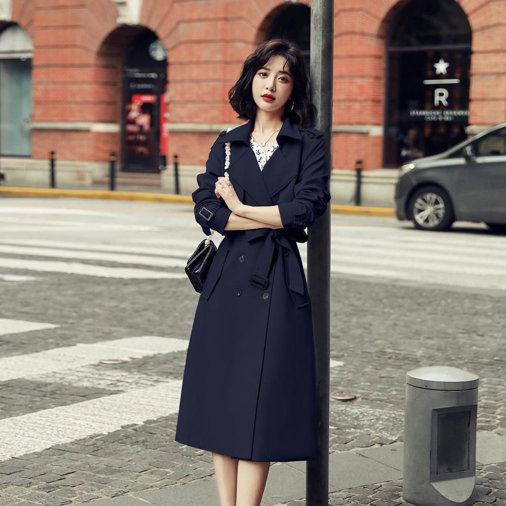 Women's British Style Slimming Trench Coat - Autumn 2025 Edition