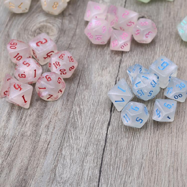 Table Board Roll Playing Games Dice Tabletop Games Polyhedral Dices for DND RPG