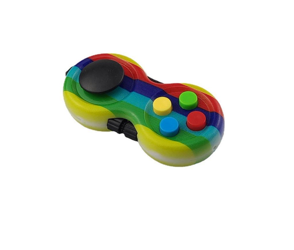 Decompression Handle Rubik's Cube Toy Decompression Handle Silicone Button Handle Second