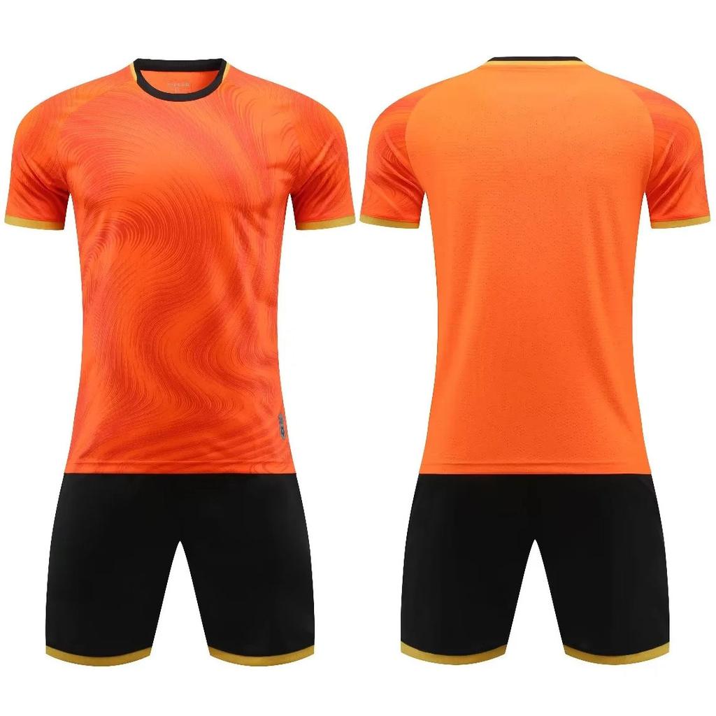 A large number of spot children's football jerseys men's, game jerseys summer training bilateral pockets short-sleeved children's football jerseys