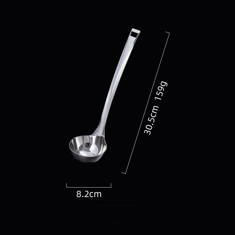 304 Stainless Steel Thickened Soup Separator, Soup Spoon, Soup Leakage, Home Hot Pot, Extended Spoon, 316