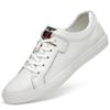 Frühlingsflache Freizeitschuhe Herren Luxusschuhe Mann Top-Qualität Herren Weiß Männlich Echtes Leder Topseller Schuhe für Herren