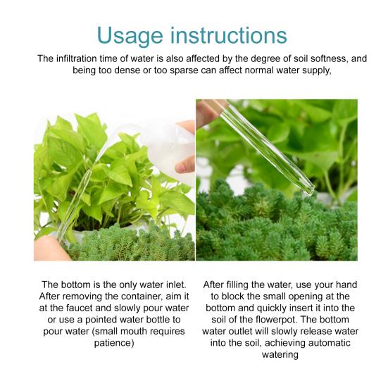 Glob de Sticlă cu Auto-Udare Pasăre Drăguță Fluture Globuri de Udare Automată Insert pentru Ghiveci Dispozitiv de Udare a Plantelor pentru Plante de Interior Udare în Vacanță