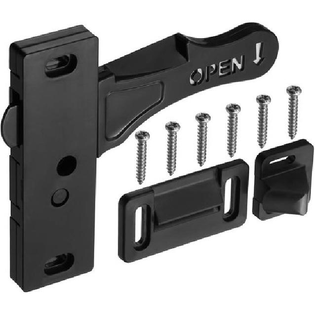 RV Screen Door Latch Right Hand Handle Kit for RVs, Trailer, Camper, Motor Home,