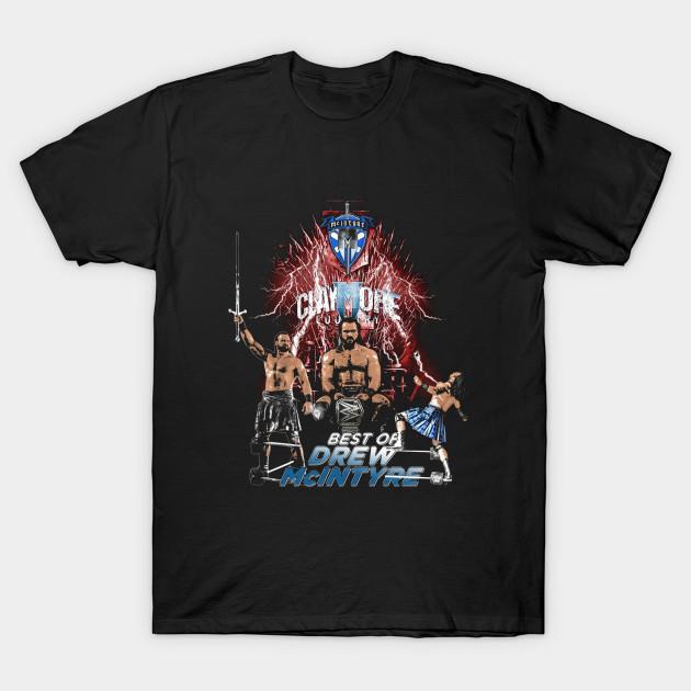 

Men Black Print T-shirt Drew Mcintyre Claymore No-Cut Transfer Paper Print Cotton Tshirt - Men s Summer Cotton Graphic Tee S разноцветный