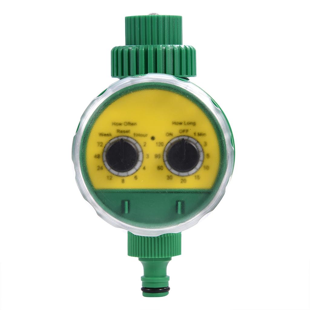 Irrigation Timer,Two   Electronic Watering Timer 16 Times Daily Waterproof Electric NaIntelligent Irrigation Timer for Roof Garden