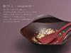 Maeju Lacquerware Cherry Blossom Design Soup Bowls (Pair) in Wooden Box (AMJ-4T-321)
