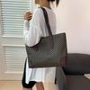 Stylish Pu Large Capacity Tote Bag For Women Casual Commuting Autumn Fashionable Design